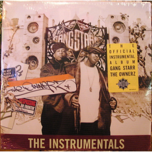 Gang Starr - The Ownerz (The Instrumentals), 3xLP