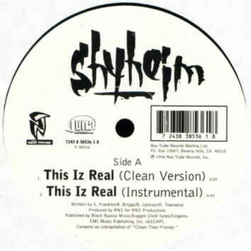 Shyheim - This Iz Real, 12"