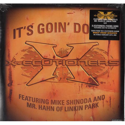 X-Ecutioners Featuring Mike Shinoda and Mr. Hahn - It's Goin' Down, 12"