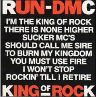 Run-DMC - King Of Rock, 7", Reissue