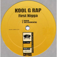 Kool G Rap - First Nigga, 12", Promo