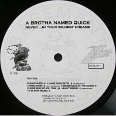 A Brotha Named Quick - Never In Your Wildest Dreams, LP
