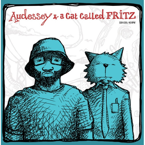 Audessey & A Cat Called Fritz - By Design / The Hop, 7"
