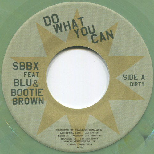 SBBX Featuring Blu & Bootie Brown - Do What You Can, 7"