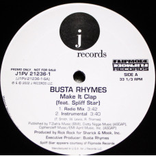 Busta Rhymes - Make It Clap, 12", Promo