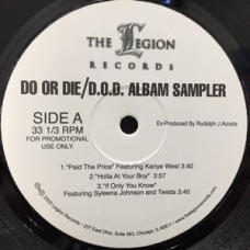 Do Or Die - D.O.D. (Album Sampler), 12", Promo, Sampler