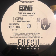EPMD - The Big Payback, 12", Promo, Repress