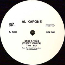 Al Kapone - Once A Thug, 12"