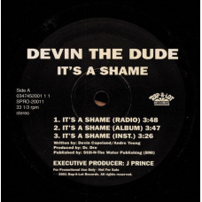 Devin The Dude - It's A Shame , 12", Promo