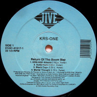 KRS-ONE - Return Of The Boom Bap, 2xLP