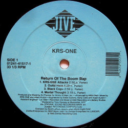 KRS-ONE - Return Of The Boom Bap, 2xLP