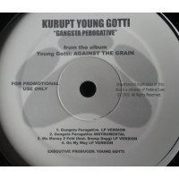 Kurupt Young Gotti - Gangsta Perogative, 12", Promo