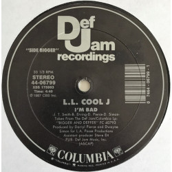 L.L. Cool J - I'm Bad / Get Down, 12"