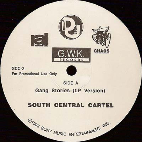 South Central Cartel - Gang Stories, 12", Promo