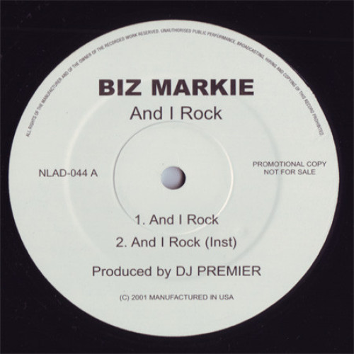 Biz Markie / Sadat X - And I Rock / Interview, 12", Promo