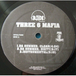 Three 6 Mafia / Tear Da Club Up Thugs - Da Summer / Slobs On The Knob, 12", Promo