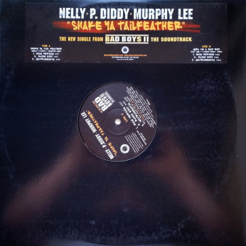 Nelly - P. Diddy - Murphy Lee - Shake Ya Tailfeather, 12", Promo