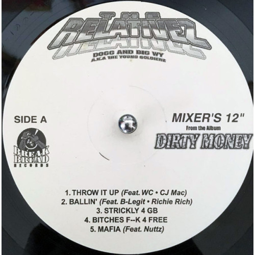 The Relativez - Mixers 12" From The Album Dirty Money, 12", EP