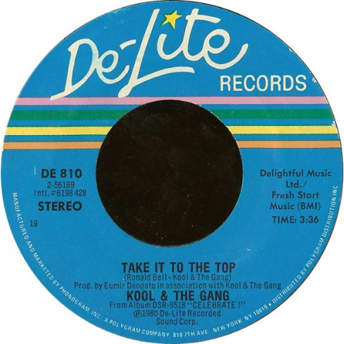 Kool & The Gang - Take It To The Top / Love Affair, 7"