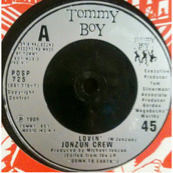 Jonzun Crew Featuring Michael Jonzun - Lovin', 7"