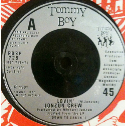 Jonzun Crew Featuring Michael Jonzun - Lovin', 7"