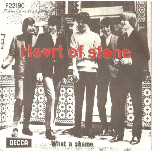 The Rolling Stones - Heart Of Stone, 7"