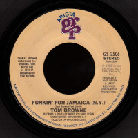 Tom Browne - Funkin' For Jamaica (N.Y.), 7"