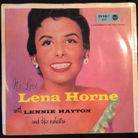 Lena Horne With Lennie Hayton And His Orchestra - It's Love, 7", EP