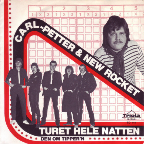 Carl-Petter & New Rocket - Turet Hele Natten, 7"