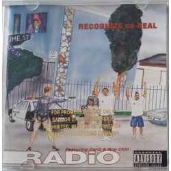 Radio Featuring DarQ & Roc Chill - Recognize Da Real, CD, Promo