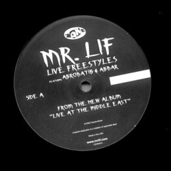 Mr. Lif - Live Freestyles, 12"