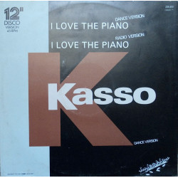 Kasso - I Love The Piano, 12"