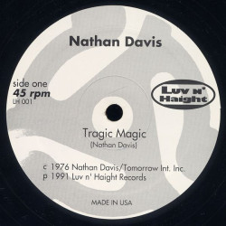 Nathan Davis - Tragic Magic / Stick Buddy / New Orleans, 12"