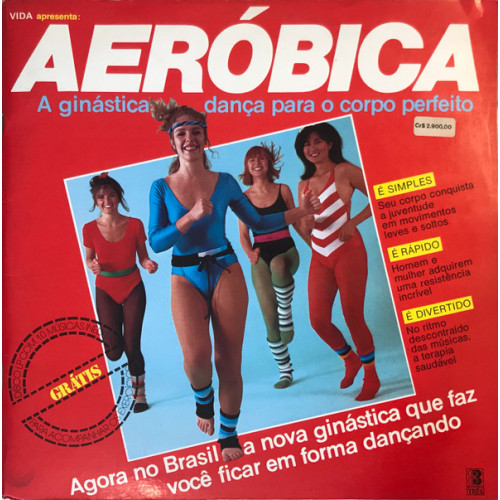 Francis Monteiro - Aeróbica - A Ginástica Dança Para O Corpo Perfeito, LP