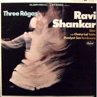 Ravi Shankar - Three Rāgas, LP