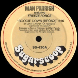 Man Parrish Featuring Freeze Force - Boogie Down (Bronx), 12"