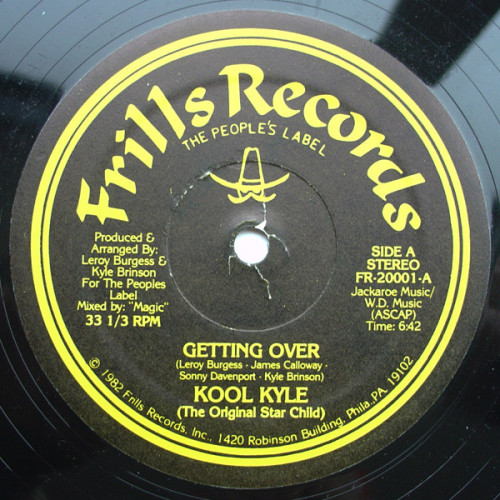 Kool Kyle - Getting Over, 12"