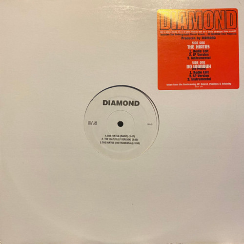 Diamond - The Hiatus, 12", Promo