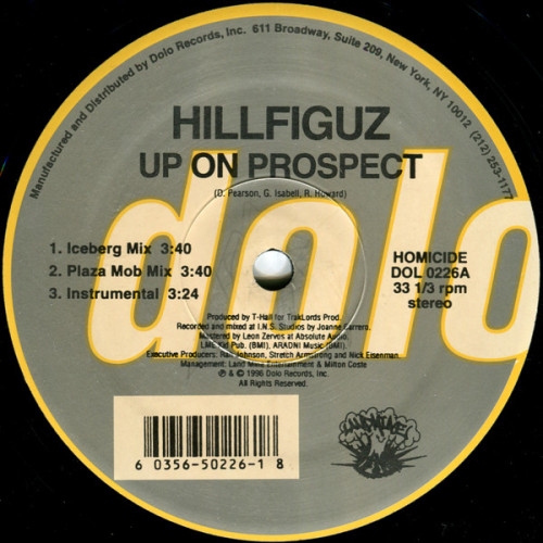 Hillfiguz - Up On Prospect / Boom!, 12"