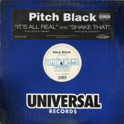 Pitch Black - It's All Real / Shake That, 12"