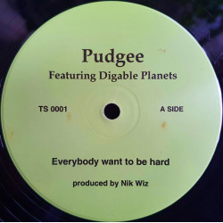 Pudgee - Everybody Want To Be Hard / Inner City Blues, 12"