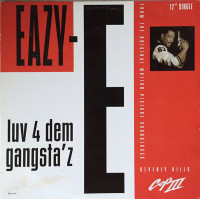 Eazy-E - Luv 4 Dem Gangsta'z, 12"