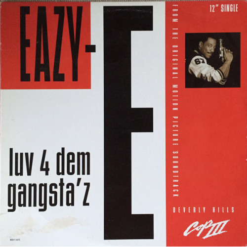 Eazy-E - Luv 4 Dem Gangsta'z, 12"