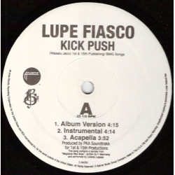 Lupe Fiasco - Kick Push / Just Might Be Okay, 12"