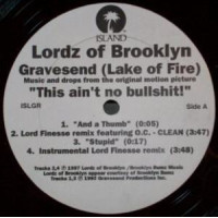 Lordz Of Brooklyn - Gravesend (Lake Of Fire), 12"