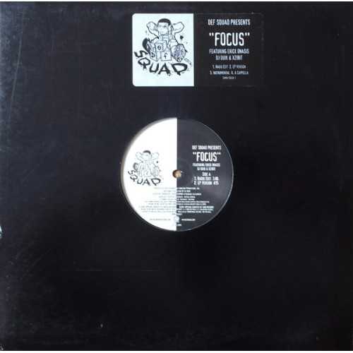 Def Squad Featuring Erick Onasis, DJ Quik & Xzibit - Focus, 12", Promo