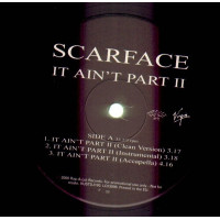 Scarface - It Ain't Part II, 12", Promo