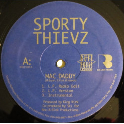 Sporty Thievz - Mac Daddy / Street Cinema, 12"