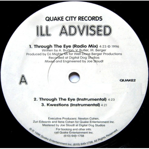 Ill Advised - Through The Eye, 12"