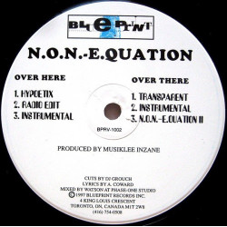 N.O.N.-E.Quation - Hypoetix, 12"
